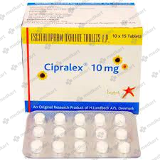 CIPRALEX 10MG TABLET 15'S