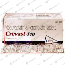 CREVAST F 10MG TABLET 10'S