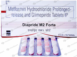 DIAPRIDE M2 FORTE TABLET 15'S