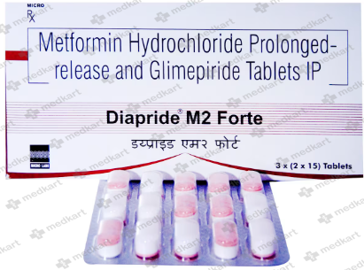 DIAPRIDE M2 FORTE TABLET 15'S