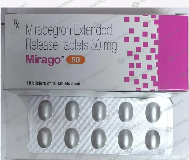 MIRAGO 50MG TABLET 10'S