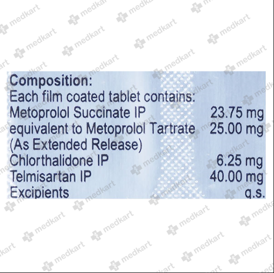 MET XL 3D 25/6.25MG TABLET 10'S