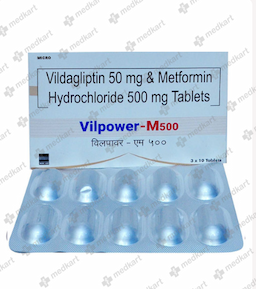 VILPOWER M 500MG TABLET 10'S