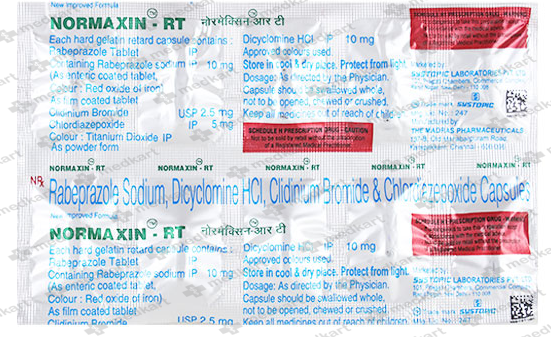 NORMAXIN RT TABLET 10'S