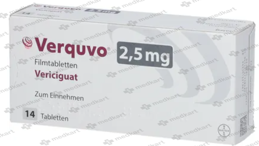 VERQUVO 2.5MG TABLET 14'S