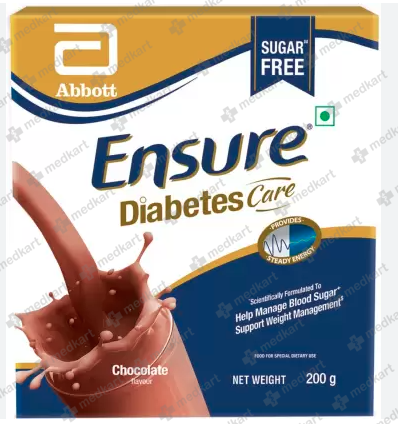 ENSURE DIABETES CHOCO POWDER 200GM