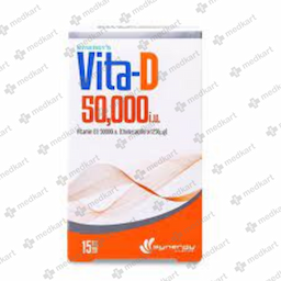 VITA D 50000IU TABLET 10'S