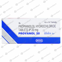 PROVANOL 20MG TABLET 10'S