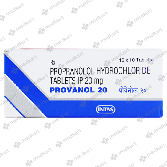 PROVANOL 20MG TABLET 10'S