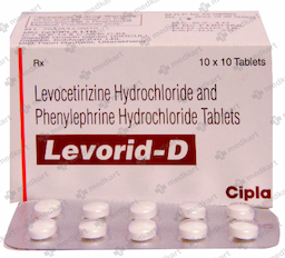 LEVORID D TABLET 10'S