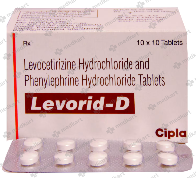 LEVORID D TABLET 10'S