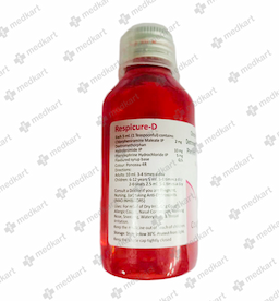 RESPICURE D COUGH SYRUP 60 ML