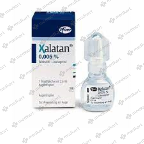 XALATAN EYE DROPS 2.5 ML