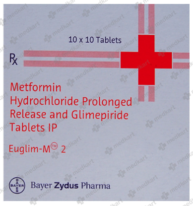 EUGLIM M 2MG TABLET 10'S