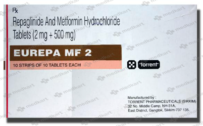 EUREPA MF 2MG TABLET 10'S