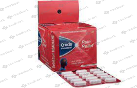 CROCIN PAIN RELIFE TABLET 15'S