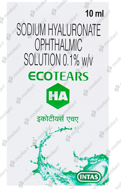 ECOTEARS HA DROPS 10 ML