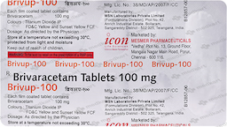 BRIVUP 100MG TABLET 10'S