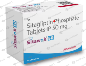 SITAWOK 50MG TABLET 15'S