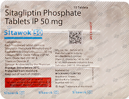 SITAWOK 50MG TABLET 15'S