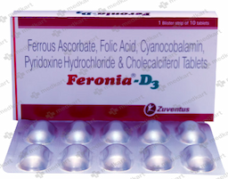 FERONIA D3 TABLET 10'S