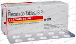 FLECARITE 50MG TABLET 10'S