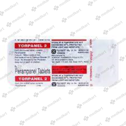 TORPANEL 2MG TABLET 10'S