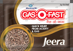 GAS O FAST SACHET JEERA 5 GM