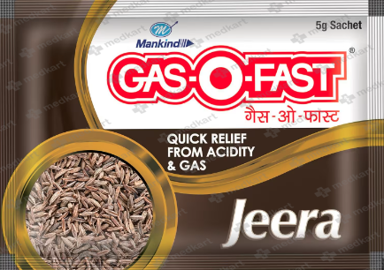 GAS O FAST SACHET JEERA 5 GM