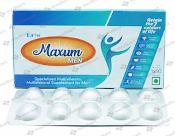 MAXUM MEN TABLET 10'S