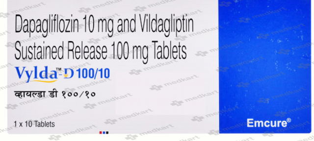 VYLDA D 100/10MG TABLET 10'S