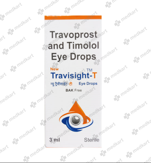 TRAVISIGHT T EYE DROPS 3 ML