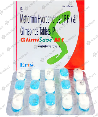 GLIMISAVE M 1/750MG TABLET 15'S