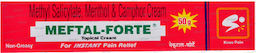 MEFTAL FORTE CREAM 50 GM