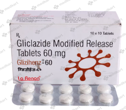 GLIZIHENZ 60MG TABLET 10'S