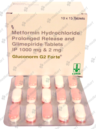 GLUCONORM G2 FORTE TABLET 15'S