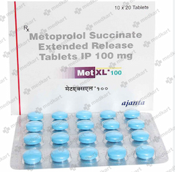 MET XL 100MG TABLET 10'S