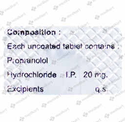 MIBETA 20MG TABLET 10'S