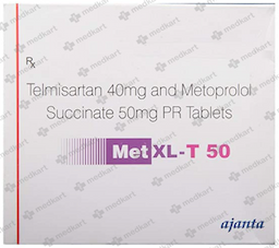 MET XL T 50/40MG TABLET 15'S