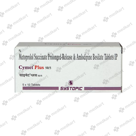 CYMET PLUS 50/5MG TABLET 10'S