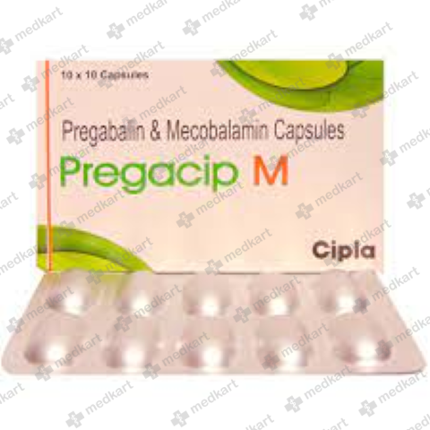 PREGACIP M PLUS CAPSULE 10'S