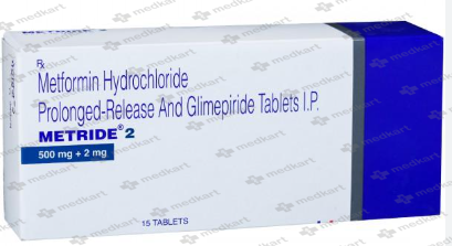 METRIDE 2MG TABLET 15'S