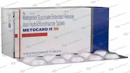 METOCARD H 50MG TABLET 10'S