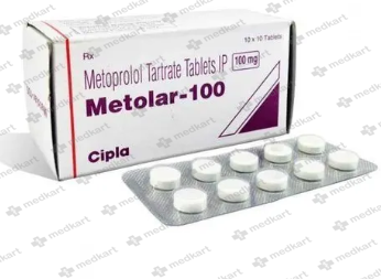 METOLAR 100MG TABLET 10'S