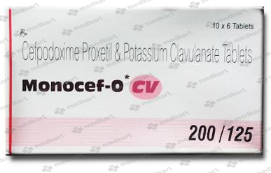 MONOCEF O CV 200MG TABLET 6'S