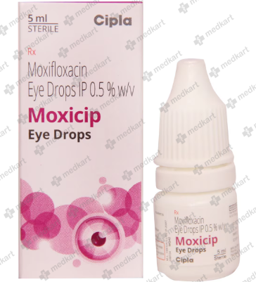 MOXICIP EYE DROPS 5 ML