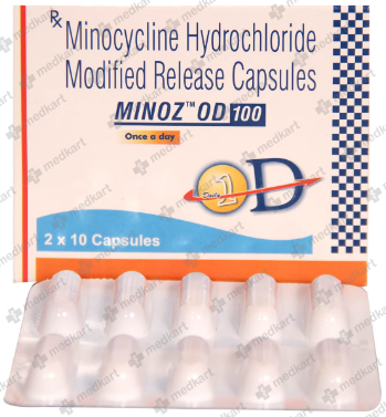 MINOZ OD 100MG TABLET 10'S