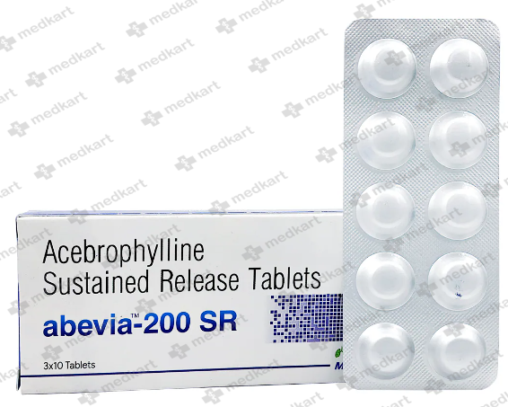 ABEVIA 200MG SR TABLET 10'S