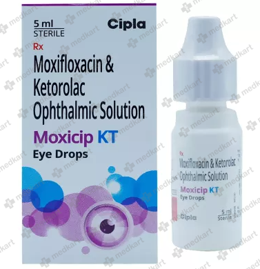 MOXICIP KT EYE DROPS 5 ML