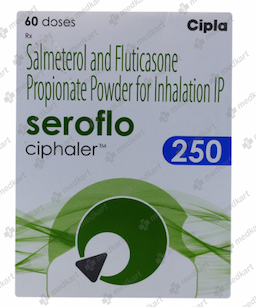 SEROFLO 250 CIPHALER 60 MD